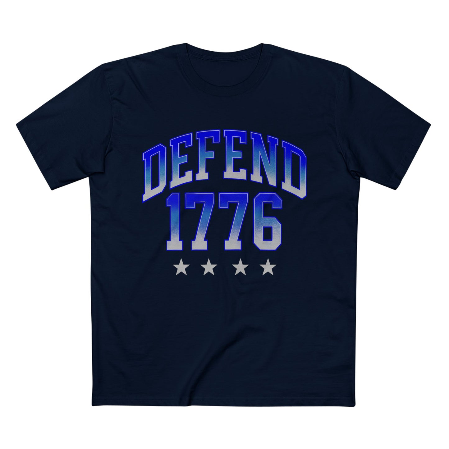 Defend 1776 Blue Fade