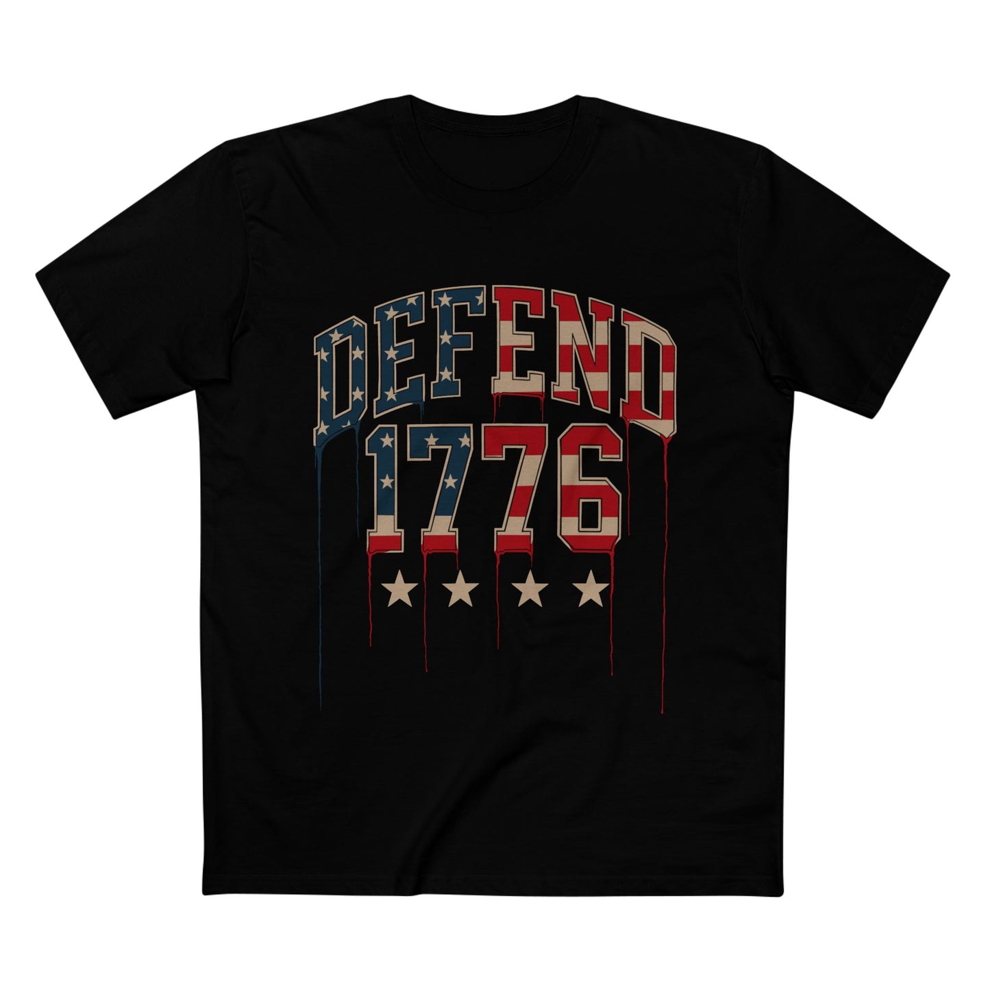 Defend 1776 Red White and Blue