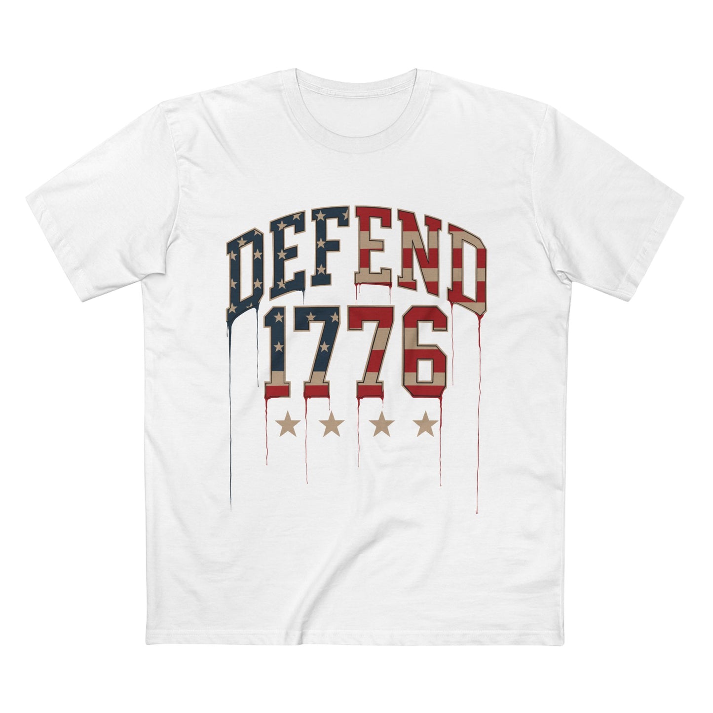 Defend 1776 Red White and Blue