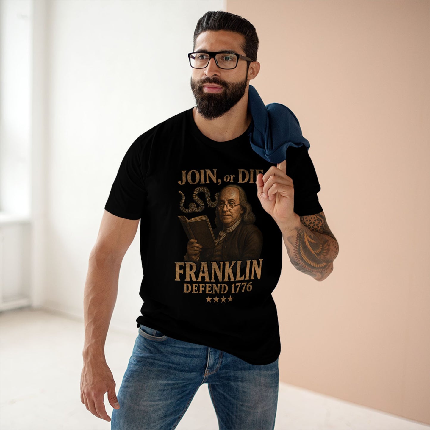 Benjamin Franklin Hero Shirt