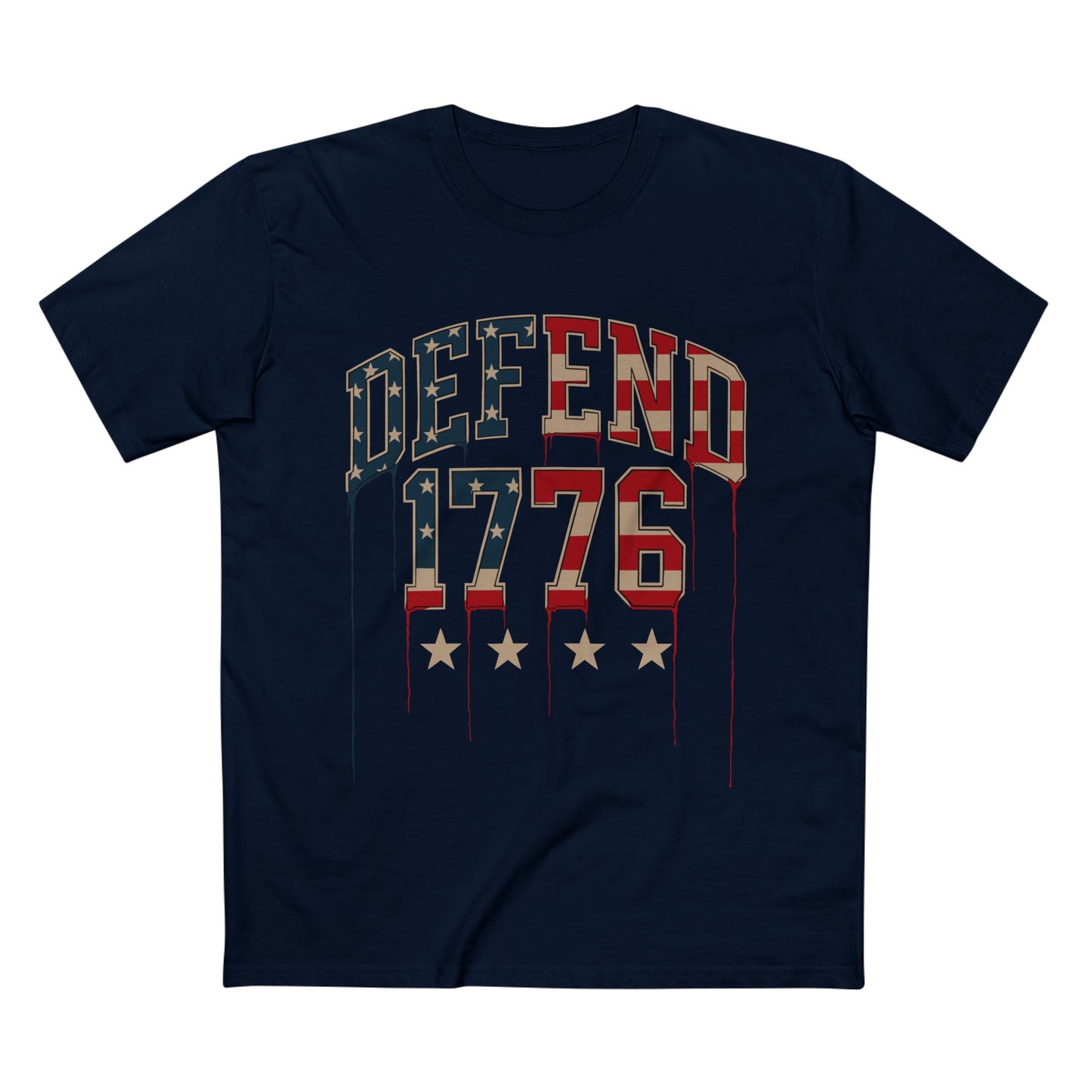 Defend 1776 Red White and Blue