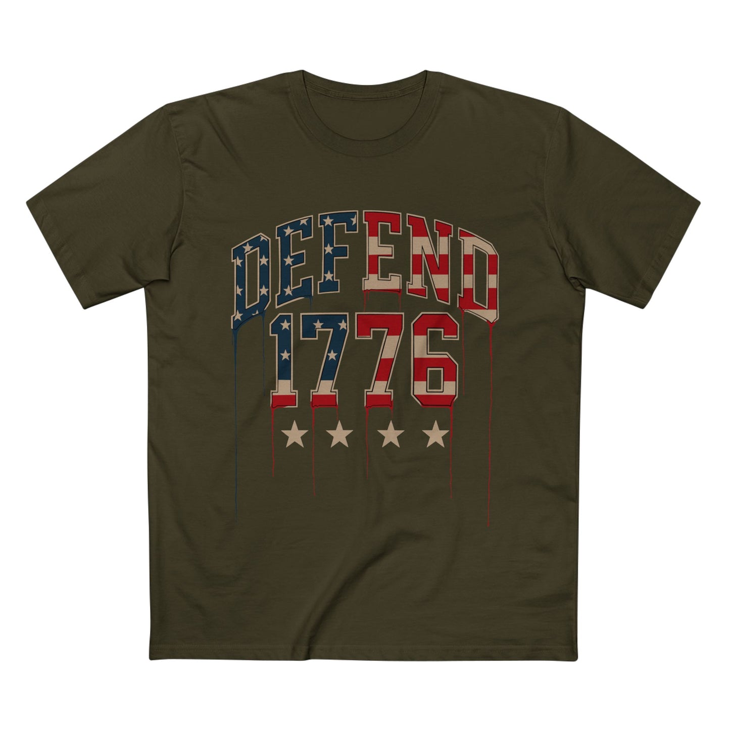 Defend 1776 Red White and Blue